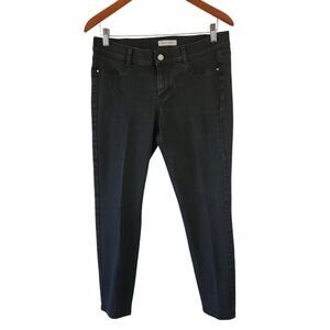White House Black Market Women Slim Leg Dark Wash Jeans Sz M Whimsygoth Grunge